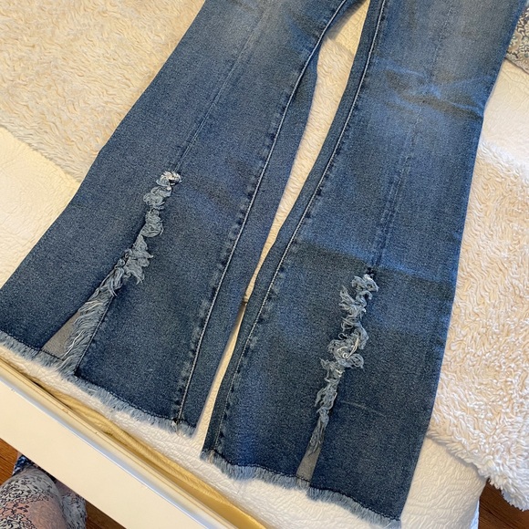 Exaggerated kick flare jeans 7for all mankind - Picture 4 of 6